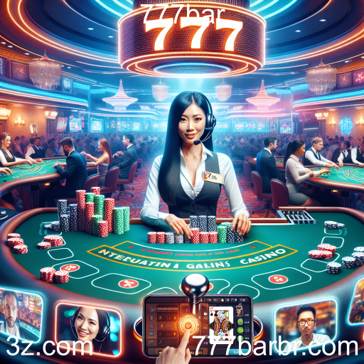 Experimente a Emoção dos Cassinos ao Vivo no 777bar